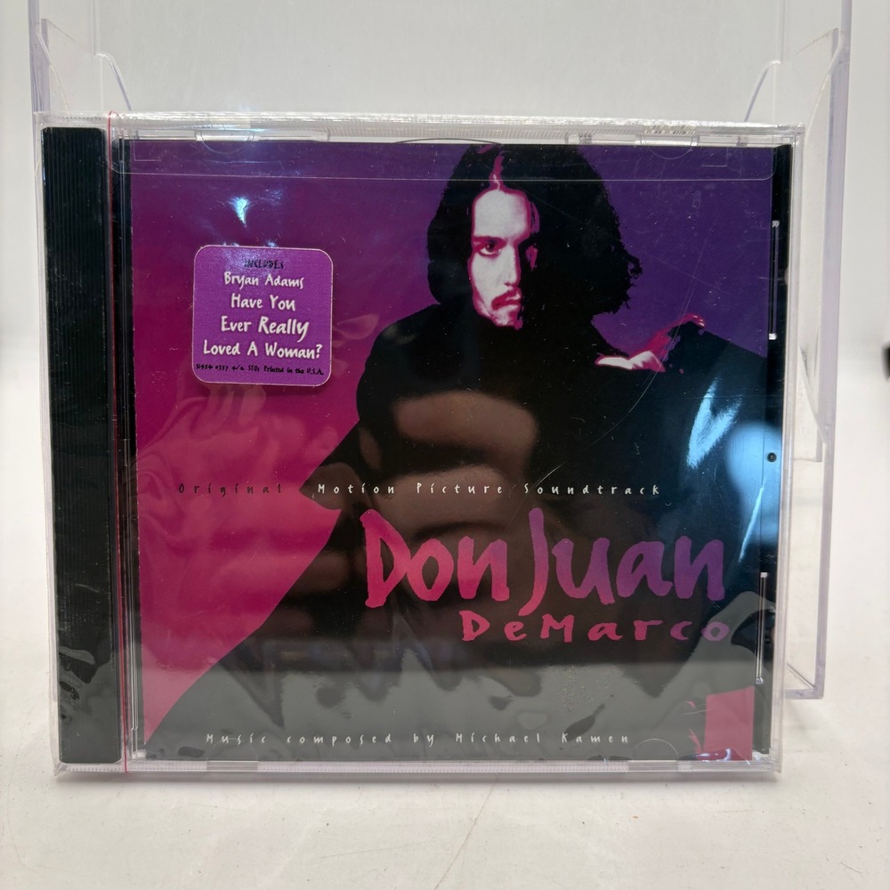 Don Juan DeMarco Original Soundtrack CD Michael Kamen Bryan Adams 1995 Sealed